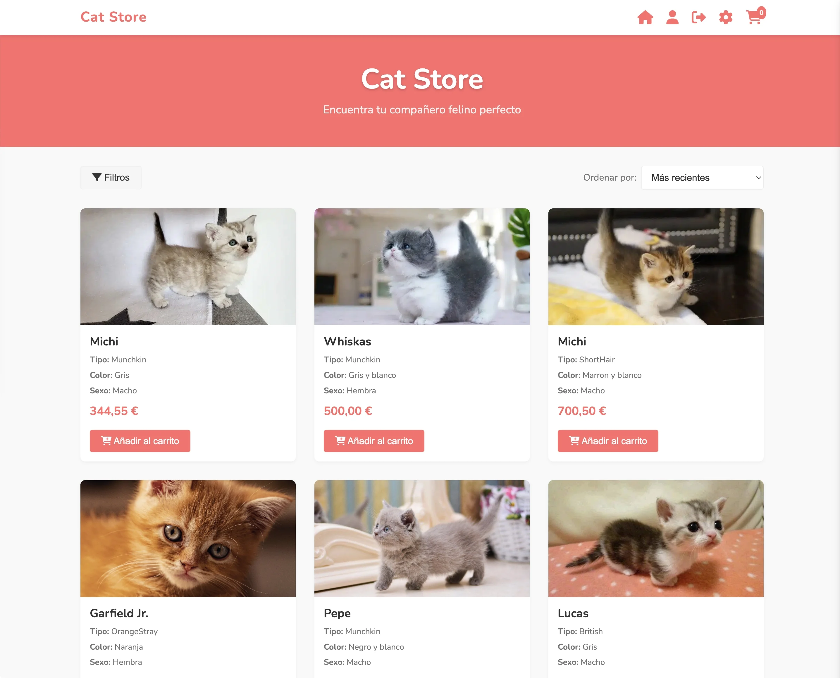 Ver detalles Cat Store