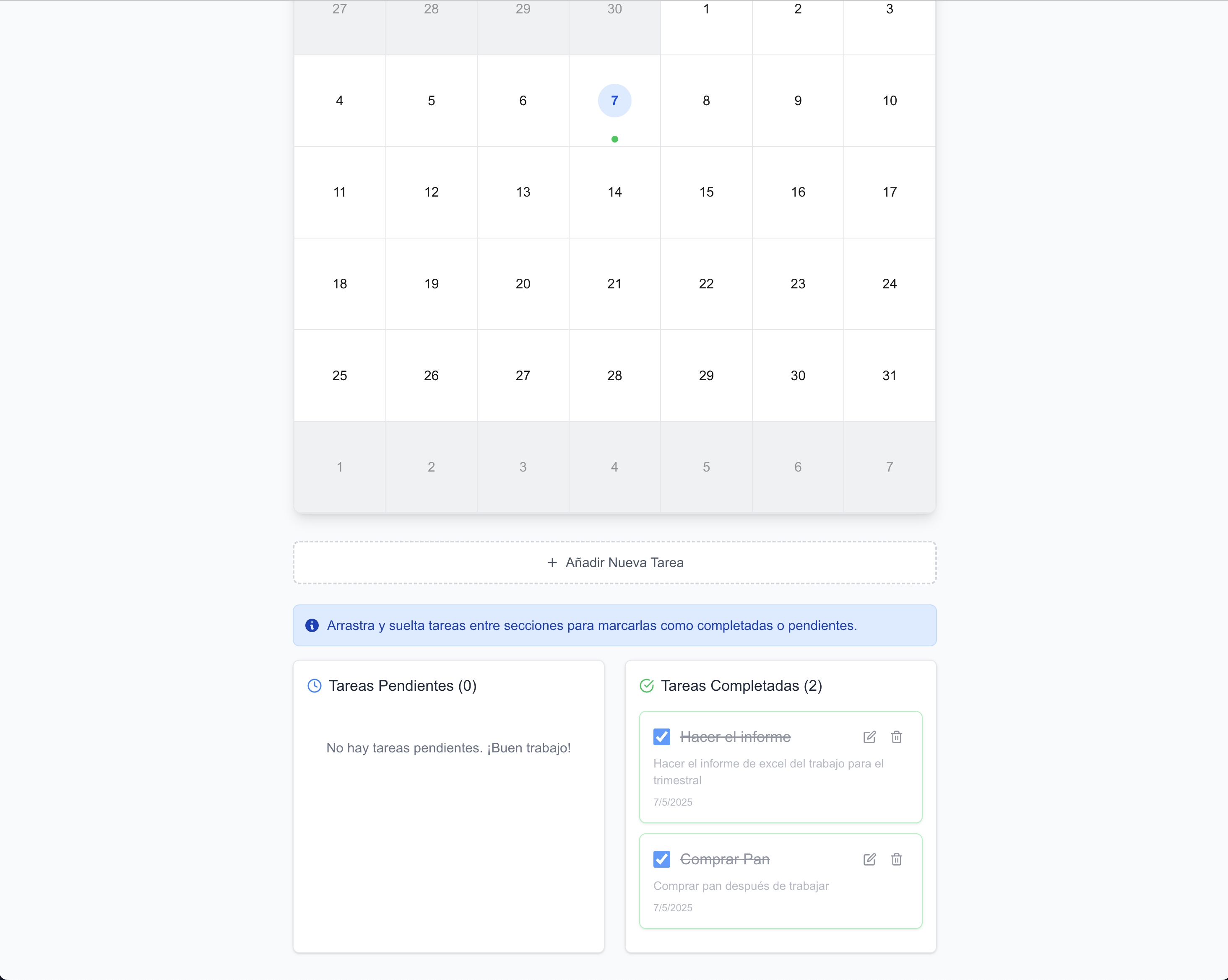 Ver detalles Todo List